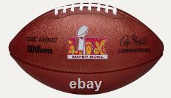 Super Bowl LIX 59 Philadelphia Eagles Kansas City Chiefs Authentic Game Football