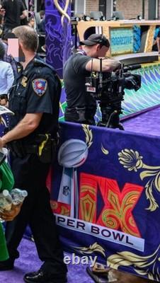 Super Bowl LIX Banner Philadelphia Eagles and Kansas City Chiefs FOX Sports 1