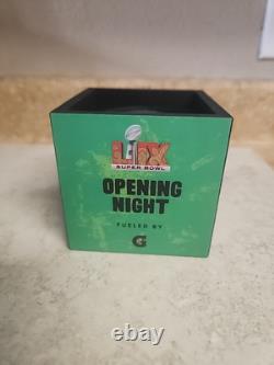 Super Bowl LIX Mic Flag Cube From Opening Night Chiefs Vs Eagles