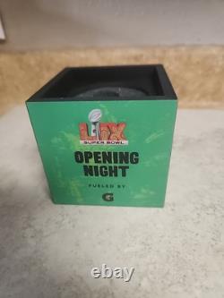 Super Bowl LIX Mic Flag Cube From Opening Night Chiefs Vs Eagles