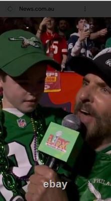 Super Bowl LIX Mic Flag Cube From Opening Night Chiefs Vs Eagles