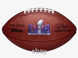 Super Bowl LVIII 58 Chiefs vs. 49ers Official Leather Authentic Game Football