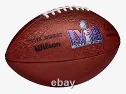 Super Bowl LVIII 58 Chiefs vs. 49ers Official Leather Authentic Game Football