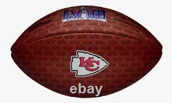 Super Bowl LVIII 58 Limited Edition Kansas City Chiefs Wilson Football- 250 Made