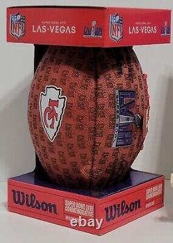 Super Bowl LVIII 58 Limited Edition Kansas City Chiefs Wilson Football- 250 Made