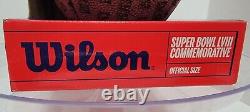 Super Bowl LVIII 58 Limited Edition Kansas City Chiefs Wilson Football- 250 Made