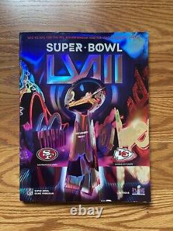 Super Bowl LVIII 58 Official Stadium Game Program Chiefs 49ers? 5-pi collections