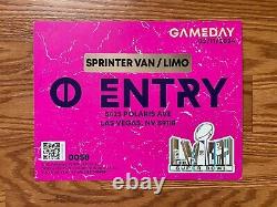 Super Bowl LVIII 58 Official Stadium Game Program Chiefs 49ers? 5-pi collections