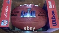 Super Bowl LVIII 58 Wilson Official Game Football 49ers vs Chiefs New in Box