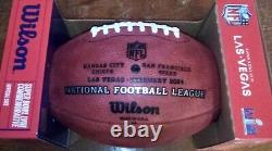 Super Bowl LVIII 58 Wilson Official Game Football 49ers vs Chiefs New in Box