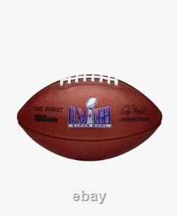 Super Bowl LVIII 58 Wilson Official Game Football 49ers vs Chiefs New in Box