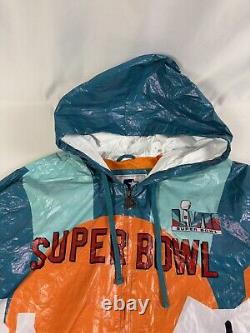 Super Bowl LVII 47 Arizona Starter Hooded Graphic Jacket Chiefs Eagles Mens XL