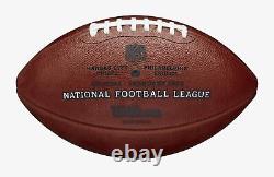 Super Bowl LVII 57 Eagles and Chiefs Official Leather Authentic Game Football