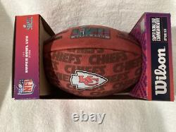 Super Bowl LVII 57 KC Chiefs Football / Special Edition only 250 produced