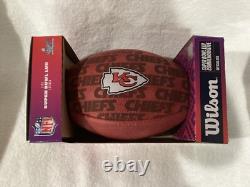 Super Bowl LVII 57 KC Chiefs Football / Special Edition only 250 produced