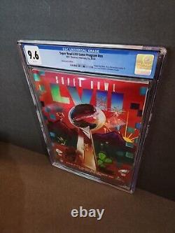 Super Bowl LVII 57 Official CGC Graded 9.6 Holographic Game Program- KC CHIEFS