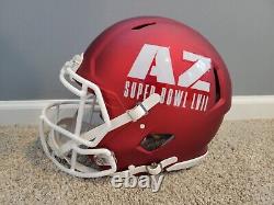 Super Bowl LVII 57 Riddell NFL Full Size Authentic Speed Helmet Chiefs vs Eagles