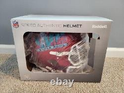 Super Bowl LVII 57 Riddell NFL Full Size Authentic Speed Helmet Chiefs vs Eagles
