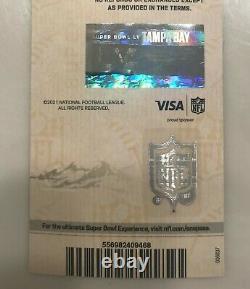 Super Bowl LV original Ticket+Personal Protection Pack Chiefs-Buccaneers 2/7/21