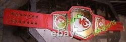 Superbowl Kansas City Chiefs Championship title Leather belt Adult size New 2mm
