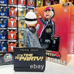 TRAVIS KELCE Kansas City Chiefs Super Bowl LIV Champs Parade NFL Bobblehead