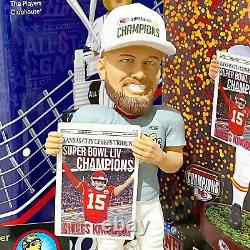 TRAVIS KELCE Kansas City Chiefs Super Bowl LIV Confetti Base NFL Bobblehead