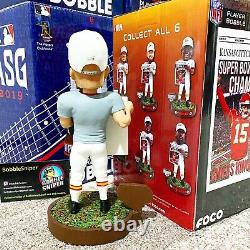 TRAVIS KELCE Kansas City Chiefs Super Bowl LIV Confetti Base NFL Bobblehead