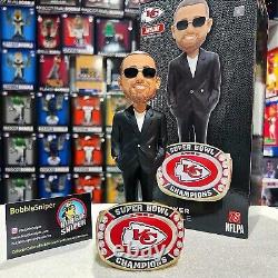 TRAVIS KELCE Kansas City Chiefs Super Bowl LVII Ring Ceremony NFL Bobblehead
