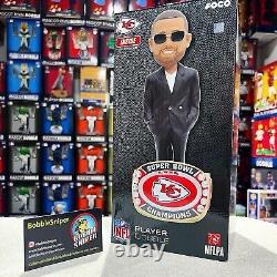 TRAVIS KELCE Kansas City Chiefs Super Bowl LVII Ring Ceremony NFL Bobblehead