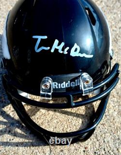 TRENT MCDUFFIE Chiefs SIGNED Mini Helmet JSA COA SUPER BOWL LVII