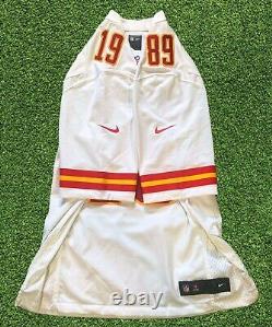 Taylor Swift Custom Sewn Super Bowl Patch 1989 Kansas City Chiefs Jersey XL