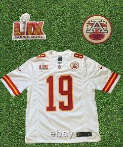 Taylor Swift Custom Sewn Super Bowl Patch 1989 Kansas City Chiefs Jersey XL