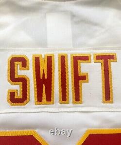 Taylor Swift Custom Sewn Super Bowl Patch 1989 Kansas City Chiefs Jersey XL