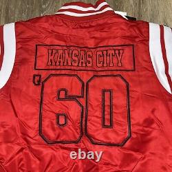 Taylor Swift Super Bowl 58 Kansas City Chiefs WEAR Erin Andrews Full-Zip Jacket