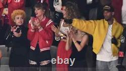 Taylor Swift Super Bowl 58 Kansas City Chiefs WEAR Erin Andrews Full-Zip Jacket