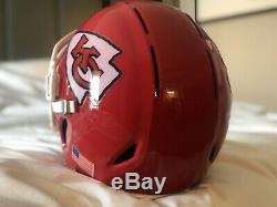 The Patrick Mahomes Vicis Zero1 Super Bowl Mvp Champion Chiefs Helmet