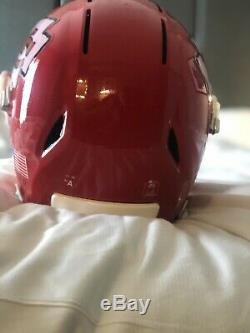 The Patrick Mahomes Vicis Zero1 Super Bowl Mvp Champion Chiefs Helmet