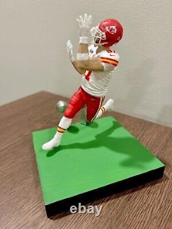 Travis Kelce 6inch Super Bowl Custom McFarlane Figure Kansas City Chiefs