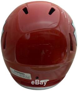 Travis Kelce Autographed Chiefs Super Bowl 54 LIV Full Size Replica Helmet JSA