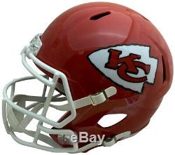 Travis Kelce Autographed Chiefs Super Bowl 54 LIV Full Size Replica Helmet JSA