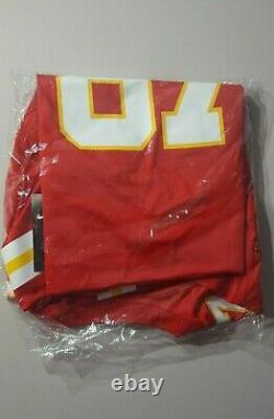 Travis Kelce Chiefs New'SB 54' Patch Red Nike Home Game Jrsy Men's Sz Medium