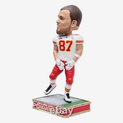 Travis Kelce KC Chiefs Super Bowl LVII Champs Stanky Leg Bobblehead NEW FOCO BOX