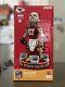 Travis Kelce Kansas City Chiefs 3x Super Bowl Lviii Champs Bobblehead Foco New