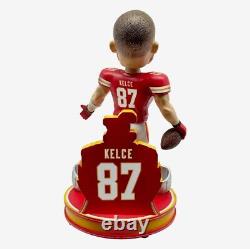 Travis Kelce Kansas City Chiefs 3x Super Bowl LVIII Champs Bobblehead FOCO NEW