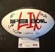 Travis Kelce Kansas City Chiefs Multi Signed Super Bowl 59 Ball Carson Wentz