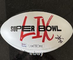 Travis Kelce Kansas City Chiefs MULTI Signed Super Bowl LIX Ball +Carson Wentz