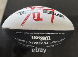 Travis Kelce Kansas City Chiefs MULTI Signed Super Bowl LIX Ball +Carson Wentz