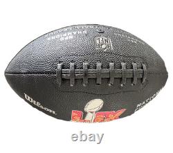 Travis Kelce Kansas City Chiefs MULTI Signed Super Bowl LIX Ball +Carson Wentz