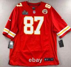 Travis Kelce Kansas City Chiefs Nike Super Bowl LIV Game Jersey Men's NFL KC #87