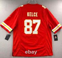 Travis Kelce Kansas City Chiefs Nike Super Bowl LIV Game Jersey Men's NFL KC #87